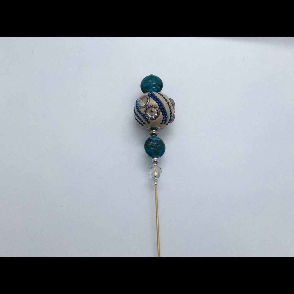 Victorian Style Vintage Bead Hat pin